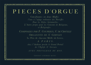 LBMP–080: François Couperin – Pièces d'orgue (New edition)
